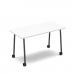 Show mobile meeting table 1400 x 700mm - white top SHW-DT14-WH