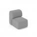 Snuggle modular soft seating small sofa with back - made to order SNG002S