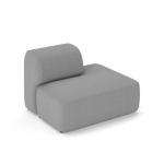 Snuggle modular soft seating large end sofa with right hand back - made to order SNG003RH