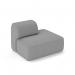 Snuggle modular soft seating large end sofa with right hand back - made to order SNG003RH