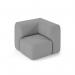 Snuggle modular soft seating corner and end sofa with back - made to order SNG005