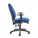 Sofia adjustable lumbar operators chair - blue SOF300T1-B