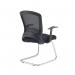 Solaris mesh visitors chair - black SOL100C1-K