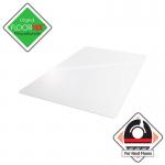 Stucco polycarbonate hard floor clear chair mat 1200 x 900mm SPP12