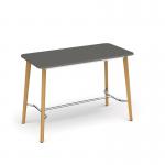 Saxon rectangular poseur worktable with 4 oak legs 1800mm x 800mm - made to order SPR1880