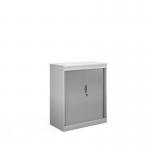 Systems horizontal tambour door cupboard 1200mm high - white ST12WH