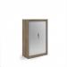 Systems horizontal tambour door cupboard 1600mm high - Nebraska Oak ST16NO