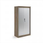 Systems horizontal tambour door cupboard 2000mm high - Nebraska Oak ST20NO
