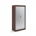 Systems horizontal tambour door cupboard 2000mm high - Walnut ST20W
