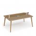 Saxon worktable 1800mm x 1200mm with low level tool rail and Eclipse power module SWT1820-B1