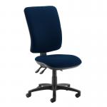 Senza extra high back operator chair with no arms - Costa Blue SX40-000-YS026