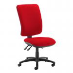 Senza extra high back operator chair with no arms - Panama Red SX40-000-YS079