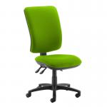 Senza extra high back operator chair with no arms - Madura Green SX40-000-YS156