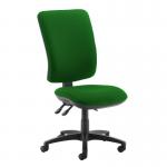 Senza extra high back operator chair with no arms - Lombok Green SX40-000-YS159