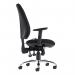 Senza Ergo 24hr ergonomic asynchro task chair - black SXERGOB-BLK