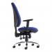 Senza Ergo 24hr ergonomic asynchro task chair - blue SXERGOB-BLU