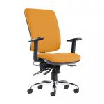 Senza ergo 24hr ergonomic asynchro task chair - Solano Yellow SXERGOB-YS072