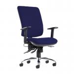 Senza ergo 24hr ergonomic asynchro task chair - Ocean Blue SXERGOB-YS100