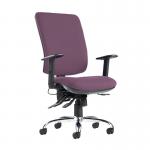 Senza ergo 24hr ergonomic asynchro task chair - Bridgetown Purple SXERGOB-YS102
