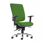 Senza ergo 24hr ergonomic asynchro task chair - Lombok Green SXERGOB-YS159