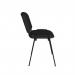 Taurus meeting room stackable chair with black frame and no arms - charcoal TAU40002-C