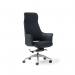 Tempo High back executive chair in Black faux leather TEM300K2-K