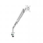 Triton gas lift single monitor arm - white TGSMARM-WH