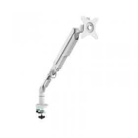 Triton gas lift single monitor arm - white TGSMARM-WH