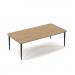 Trinity rectangular coffee table 1400 x 700mm - kendal oak top TR-TBL-RC-KO