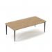 Trinity rectangular coffee table 1400 x 700mm - kendal oak top TR-TBL-RC-KO
