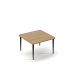 Trinity square coffee table 700 x 700mm - kendal oak top TR-TBL-SQ-KO