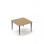 Trinity square coffee table 700 x 700mm - kendal oak top TR-TBL-SQ-KO