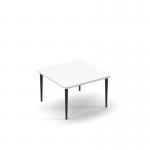 Trinity square coffee table 700 x 700mm - white top TR-TBL-SQ-WH