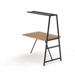 Trellis modular worktable 1400 wide add on unit in beech TRW-WSA14B