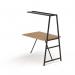 Trellis modular worktable 1400 wide add on unit in beech TRW-WSA14B