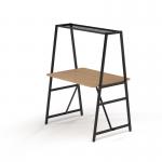 Trellis modular worktable 1400 wide starter unit in beech TRW-WSS14B
