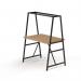 Trellis modular worktable 1400 wide starter unit in beech TRW-WSS14B