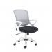 Tyler mesh back operator chair with white frame TYL-300T1