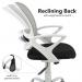 Tyler mesh back operator chair with white frame TYL-300T1