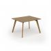 Unity worktable 1200w x 1000d with 4x solid oak legs, top in oak UDW1210-O