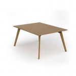 Unity worktable 1200w x 1600d with 4x solid oak legs, top in oak UDW1216-O