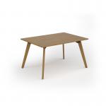 Unity worktable 1400w x 1000d with 4x solid oak legs, top in oak UDW1410-O