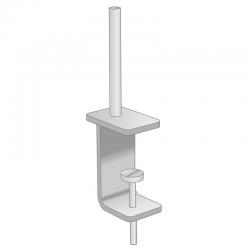 dams Desk Screen Brackets