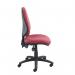 Vantage 100 2 lever PCB operators chair with no arms - burgundy V100-00-BU