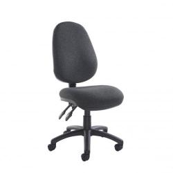 Cheap Stationery Supply of Vantage 100 2 lever PCB operators chair with no arms - charcoal Office Statationery