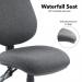 Vantage 100 2 lever PCB operators chair with no arms - charcoal V100-00-C