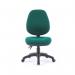 Vantage 100 2 lever PCB operators chair with no arms - Forest Green V100-00-FG
