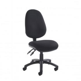 Vantage 100 2 lever PCB operators chair with no arms - black V100-00-K