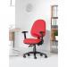 Vantage 100 2 lever PCB operators chair with no arms - red V100-00-R