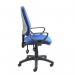 Vantage 100 2 lever PCB operators chair with fixed arms - blue V101-00-B